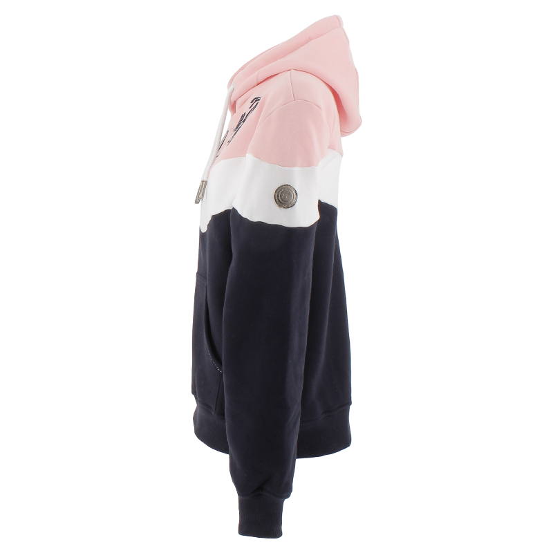 Pénélope - Sweatshirt Artémis marine/ wit/ roze | - Ohlala