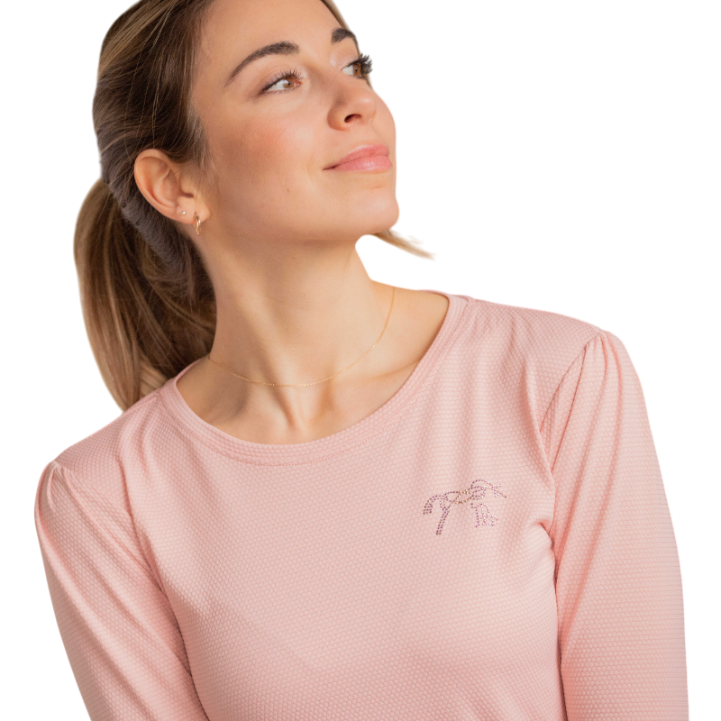 Pénélope - レディース長袖Tシャツ Techty ハニーローズ | - Ohlala