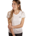 Pénélope - T-shirt manches courtes femme Techty écru | - Ohlala