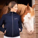 Pénélope - Damen-Jacke Tweeny Strass marine | - Ohlala