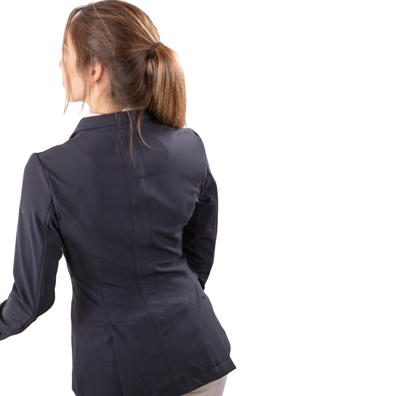 Pénélope - Veste de concours femme Calista marine | - Ohlala