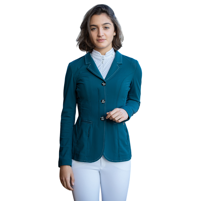 Pénélope - Damen Turnierjacke Paris Air soft entenblau | - Ohlala