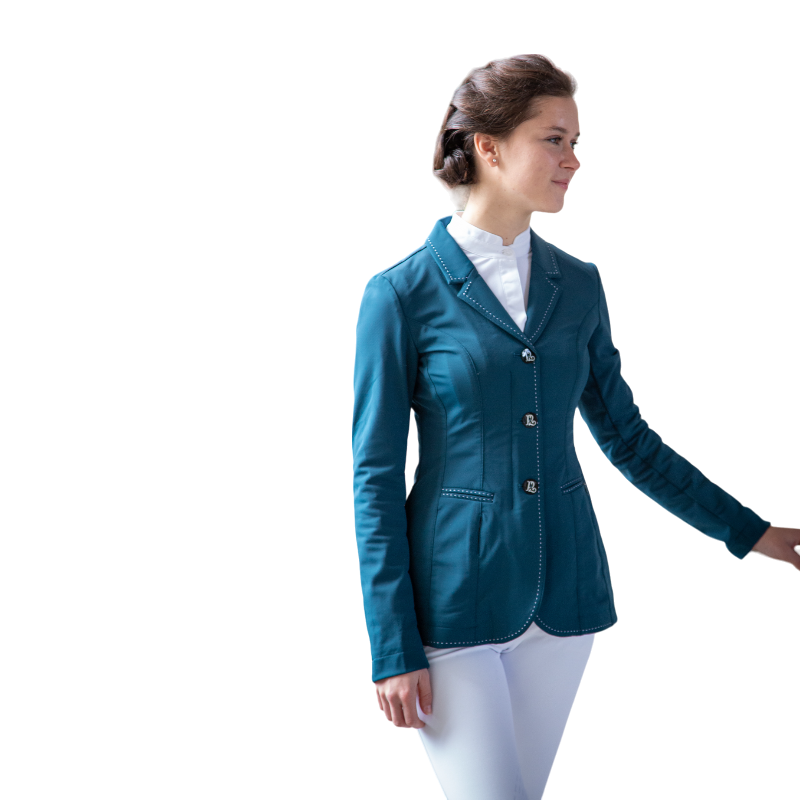 Pénélope - Damen Turnierjacke Paris Air soft entenblau | - Ohlala