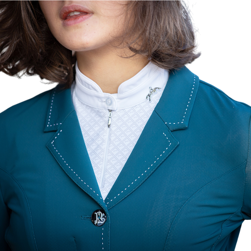 Pénélope - Damen Turnierjacke Paris Air soft entenblau | - Ohlala