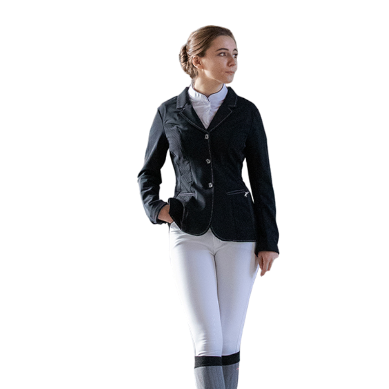 Pénélope - Damen-Turnierjacke Paris Air soft schwarz | - Ohlala