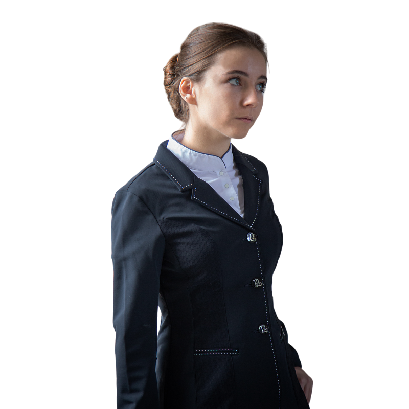 Pénélope - Damen-Turnierjacke Paris Air soft schwarz | - Ohlala