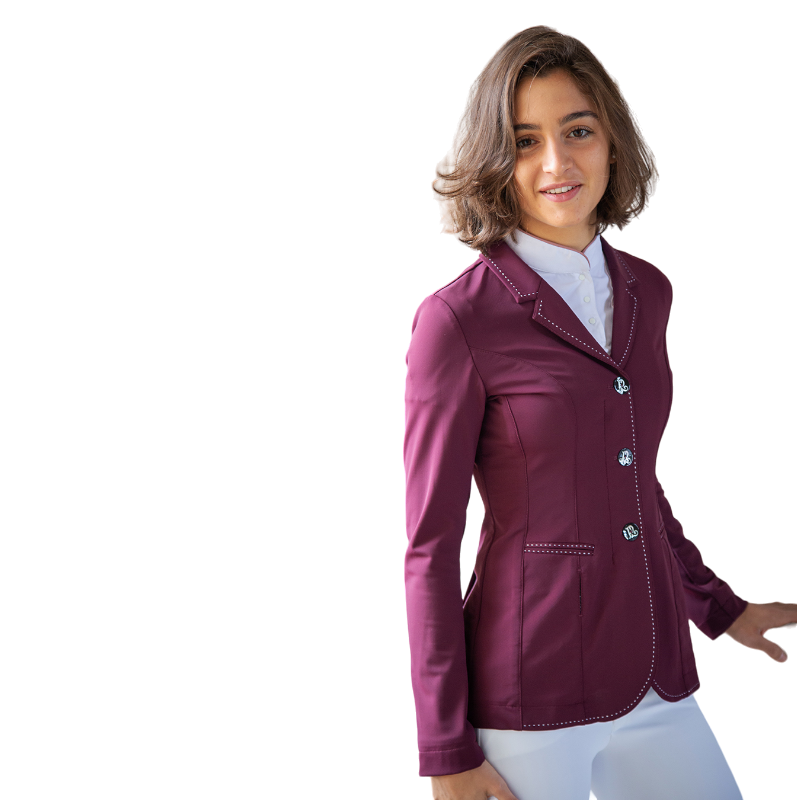 Pénélope - Damen-Turnierjacke Paris Air soft pflaume | - Ohlala