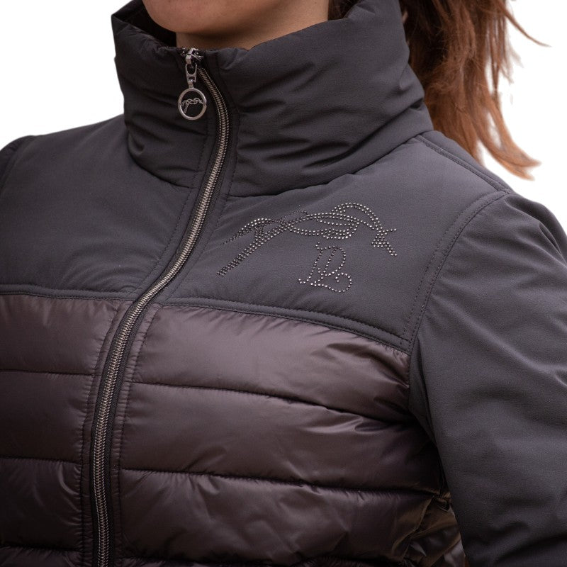 Pénélope - Veste femme Edelweiss noir | - Ohlala