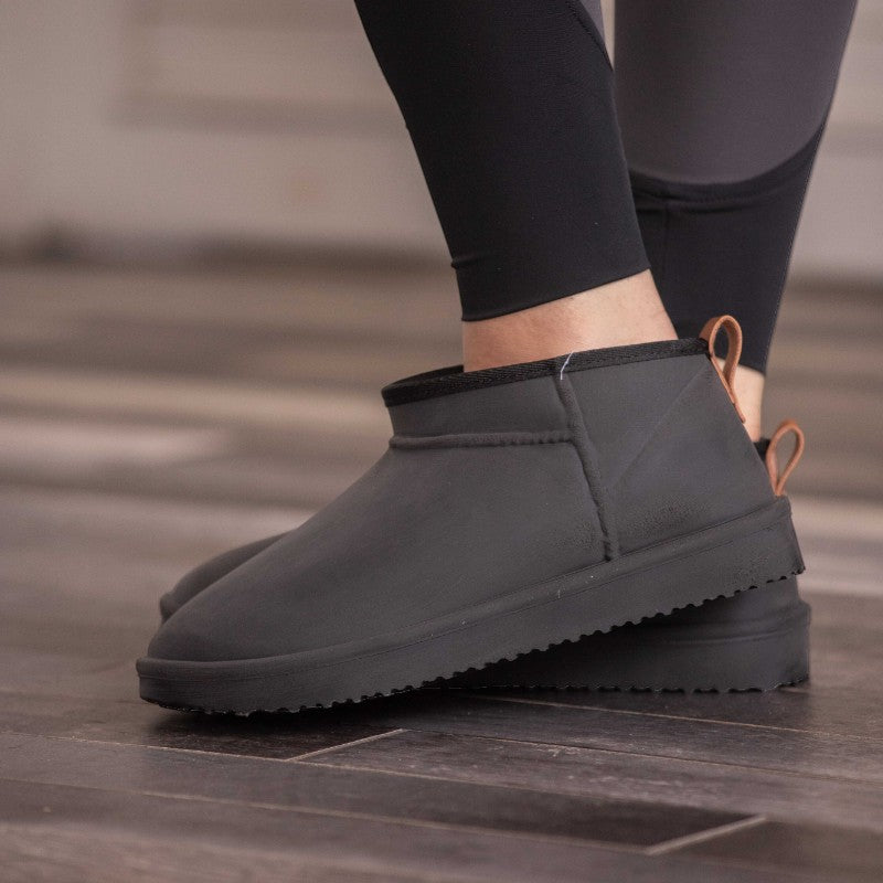 Pénélope - Mini-boots fourrées noir | - Ohlala