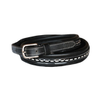 Pénélope Store - Ceinture Point sellier noir | - Ohlala