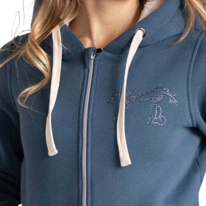 Pénélope - Damska bluza na zamek Tressy denim | - Ohlala
