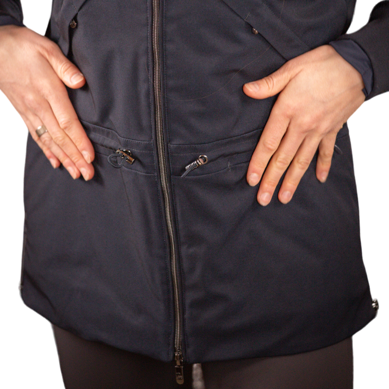 Pénélope - Parka Steppy dames marineblauw | - Ohlala