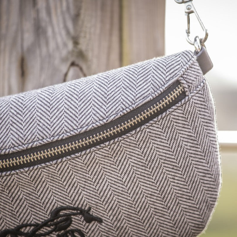 Pénélope - Heuptas Chevron zwart | - Ohlala