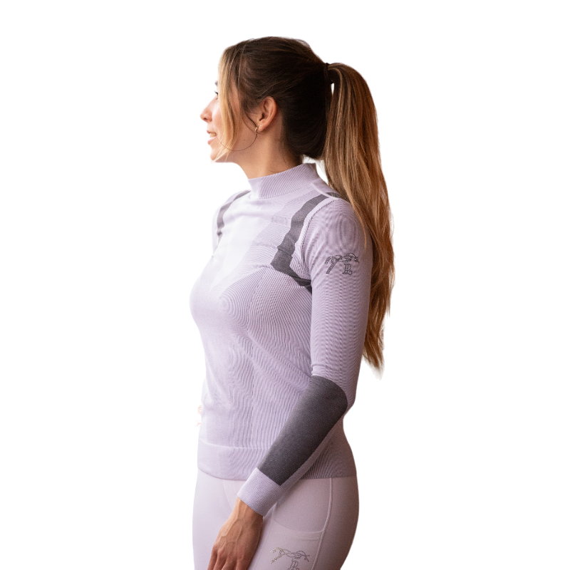 Pénélope - Warm Up Long Sleeve T-Shirt grey | - Ohlala