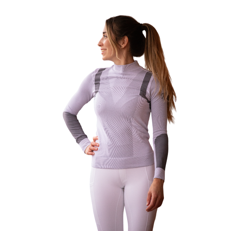 Pénélope - Warm Up Long Sleeve T-Shirt grey | - Ohlala