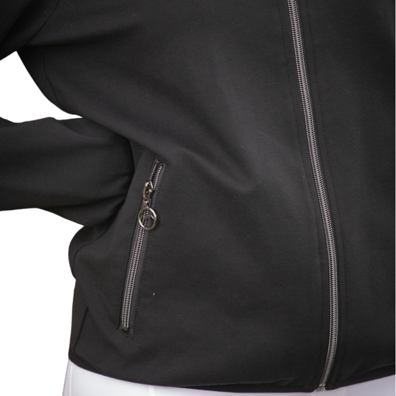 Pénélope - Veste Tweeny strass noir | - Ohlala