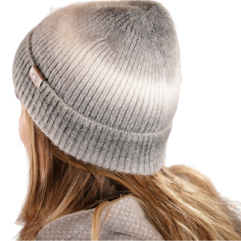 Pénélope - Bonnet Mila gris chiné | - Ohlala