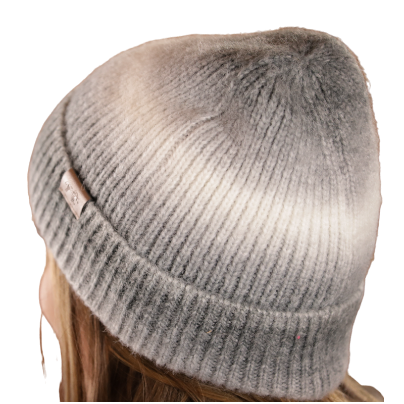 Pénélope - Mila ear bonnet marl grey | - Ohlala