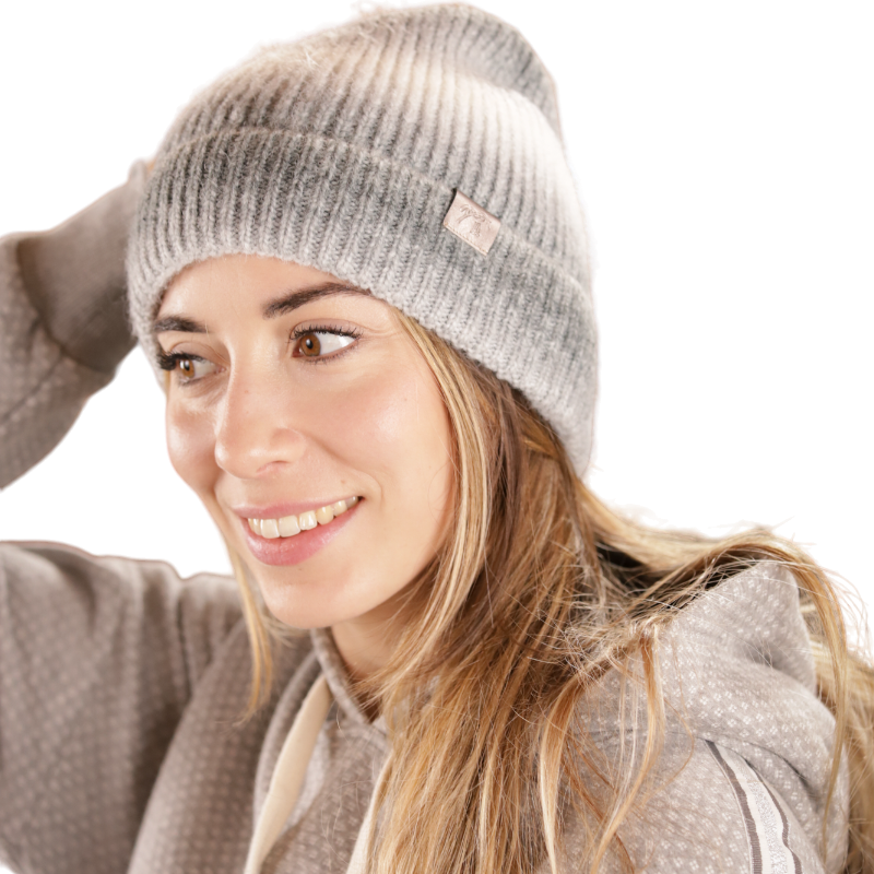 Pénélope - Mila grey marl fly veil | - Ohlala