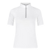 Kentucky Horsewear - Dames wedstrijdpolo korte mouwen Classic wit | - Ohlala