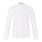 Kentucky Horsewear - Polo de concours manches longues homme Classic blanc | - Ohlala