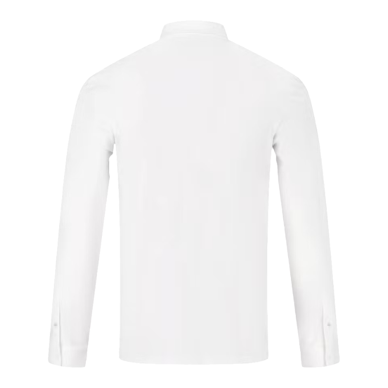 Kentucky Horsewear - メンズ 長袖 競技用ポロシャツ Classic ホワイト | - Ohlala
