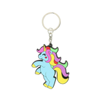Equi-kids - Porte-clés licorne bleu | - Ohlala