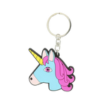 Equi-kids - Llavero cabeza de unicornio azul | - Ohlala