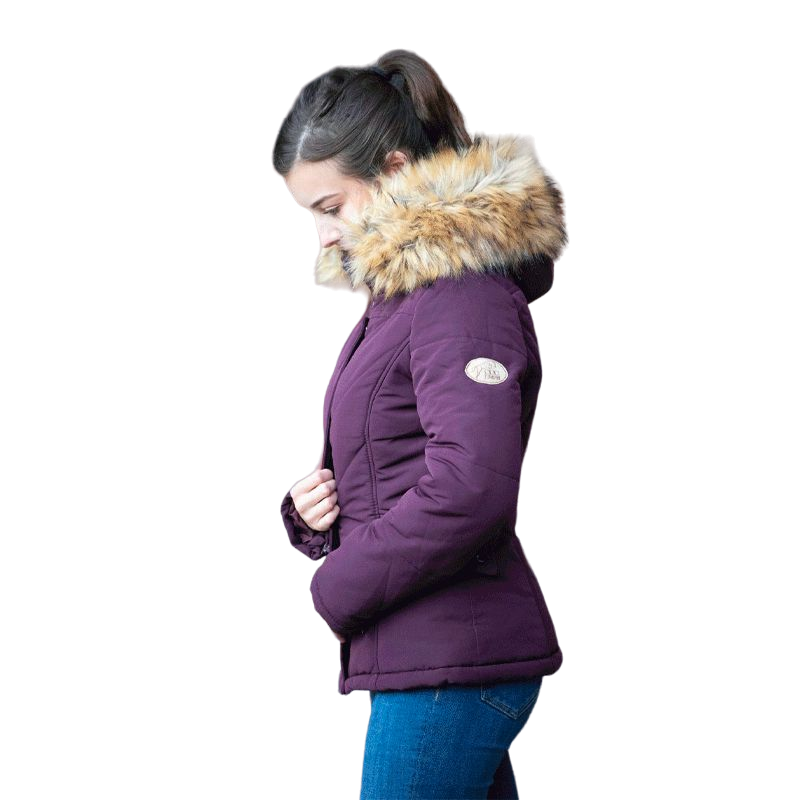 Jump'In - Women's Long-Sleeve Puffer Jacket Jade Plum | - Ohlala