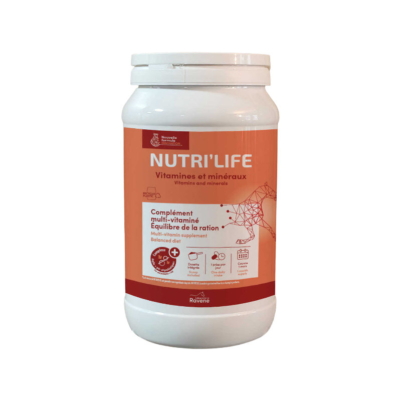 Ravene - ペレット状栄養補助飼料 Nutri'Life