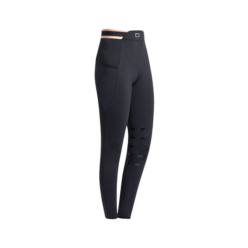 RG Italy - Legging d'équitation femme RG jersey noir | - Ohlala