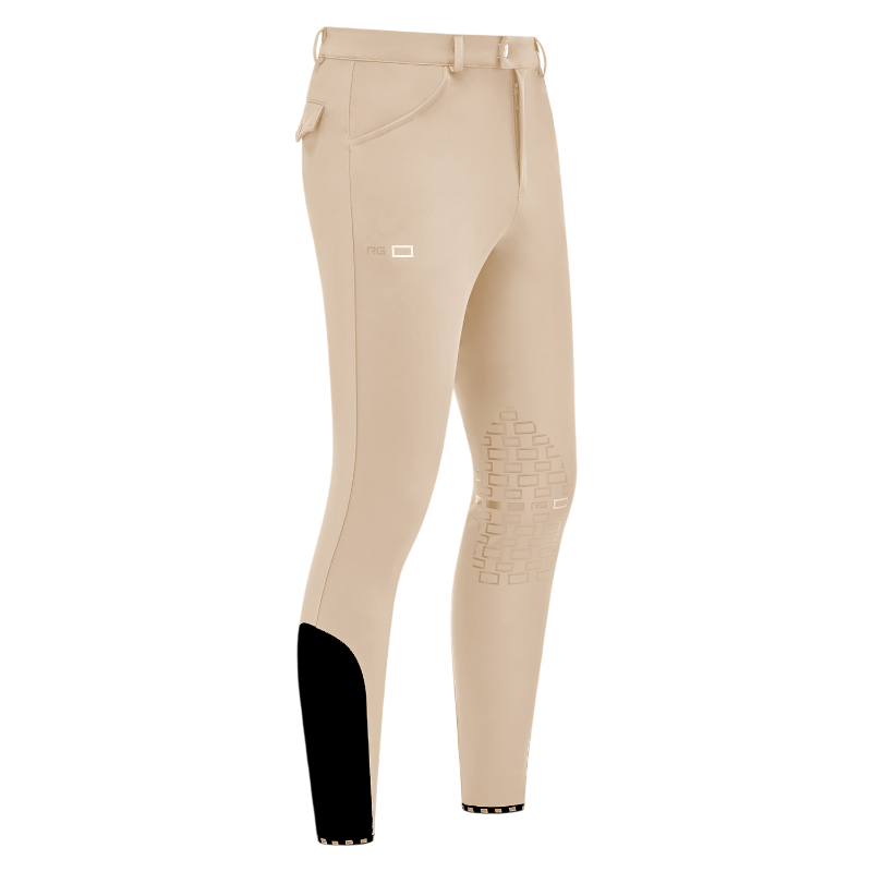 RG Italy - Pantaloni da equitazione uomo RG beige | - Ohlala