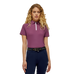 RG Italy - Damen Funktionspolo kurzarm Training Zip violett | - Ohlala