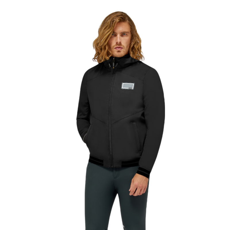RG Italy - Langarmjacke Herren RG Hooded Softshell schwarz | - Ohlala