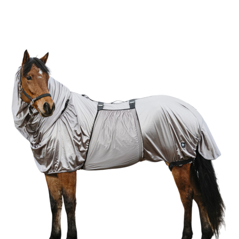 Riding World - Chemise anti-eczéma gris | - Ohlala