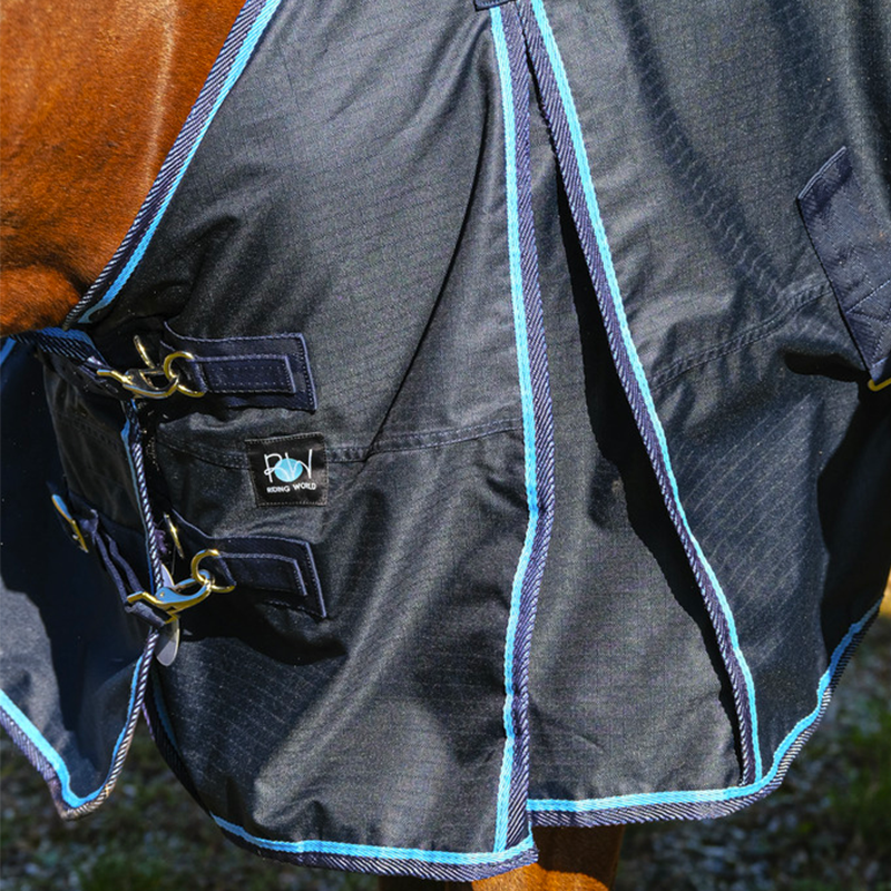 Riding World - Coperta da esterno ECO 0g blu marino | - Ohlala