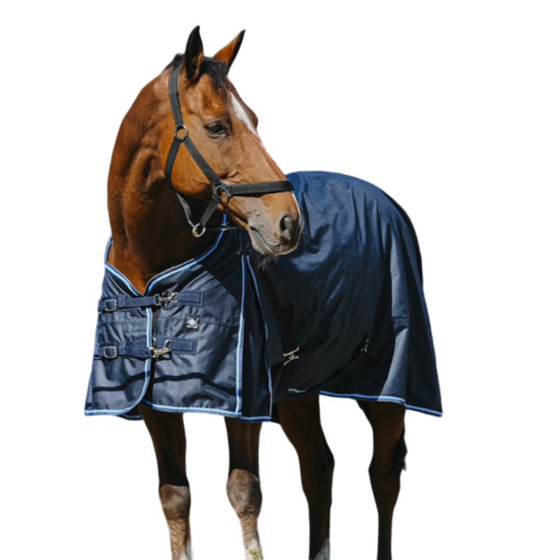 Riding World - Coperta da esterno ECO 0g blu navy | - Ohlala