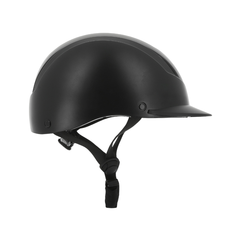 Riding World - Casque d'équitation Topy noir mat | - Ohlala