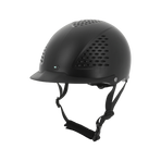 Riding World - Windy matte black riding helmet | - Ohlala