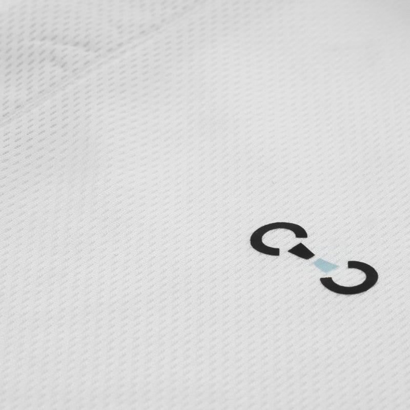 Riding World - Men's long-sleeve competition polo Romeo white | - Ohlala