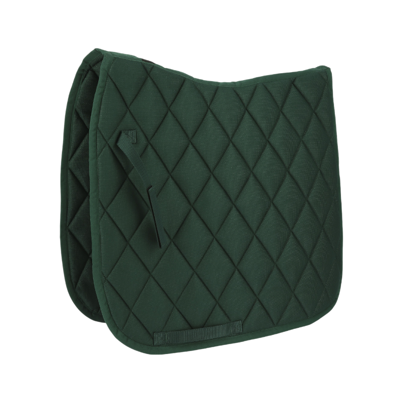 Riding World - School dressage saddle pad in dark green | - Ohlala