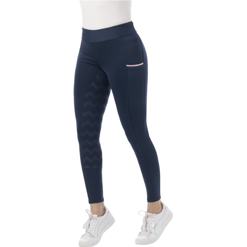 Riding World - Legging d'équitation enfant agadir marine | - Ohlala