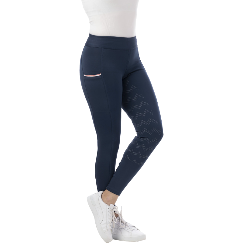 Riding World - Kids' agadir navy riding leggings | - Ohlala
