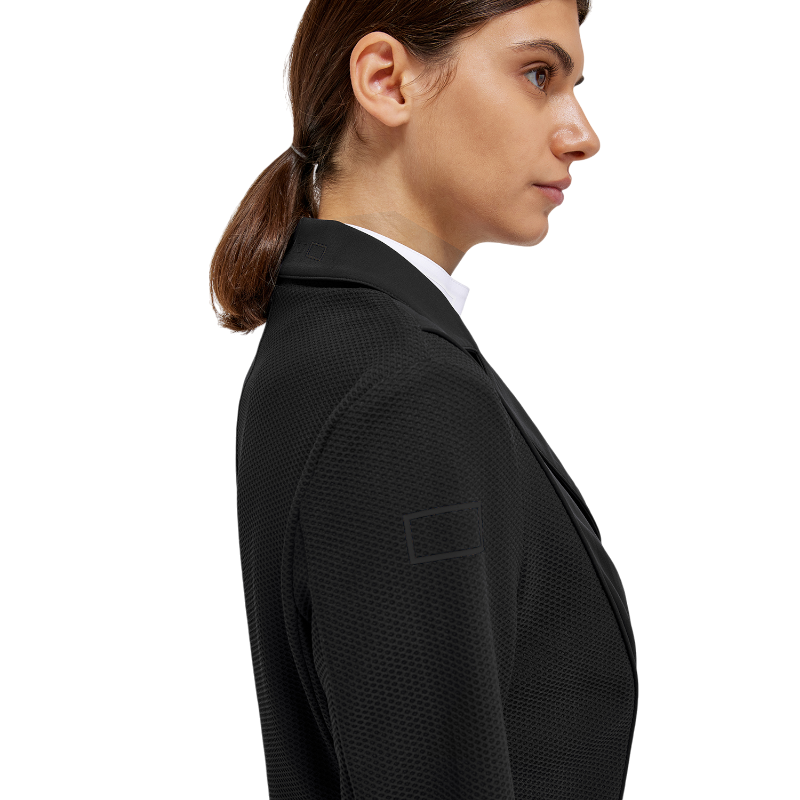 RG Italy - Giacca da concorso donna Jersey Mesh nera | - Ohlala