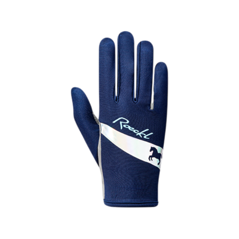Roeckl - Kapriole handschoenen marineblauw/grijs