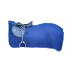Riding World - Navy Polar Quarter Sheet 220g | - Ohlala