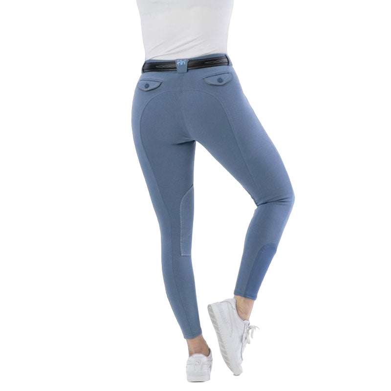 Riding World - Pantalón de equitación infantil Alexandrie azul | - Ohlala