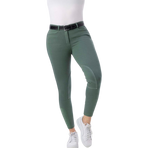 Riding World - Children's Alexandrie green riding breeches | - Ohlala