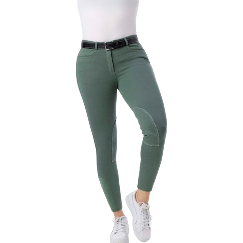 Riding World - Pantalon d'équitation enfant Alexandrie vert | - Ohlala