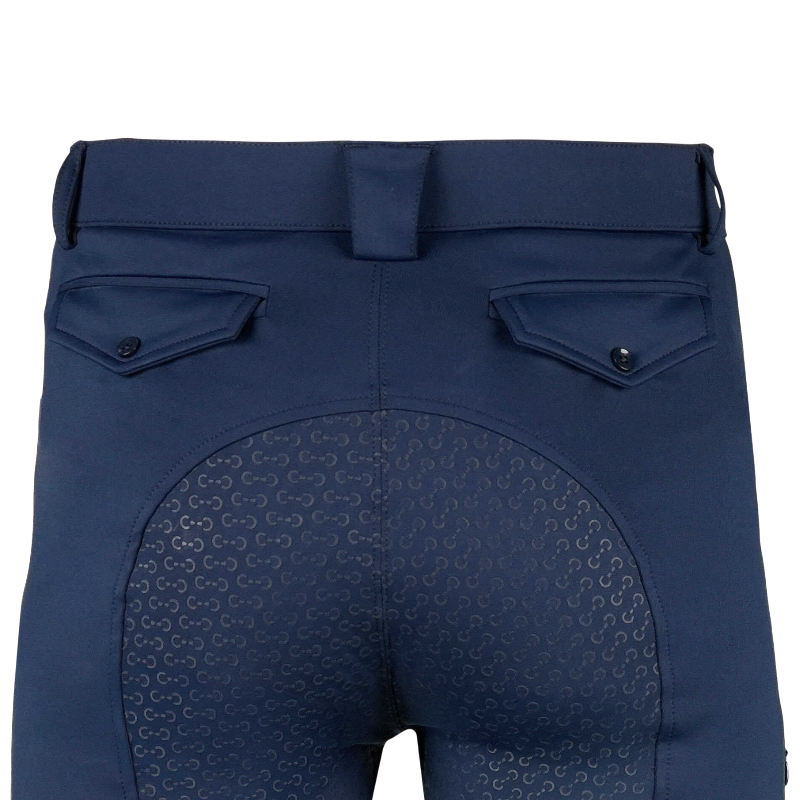 Riding World - Pantalon d'équitation homme River marine | - Ohlala